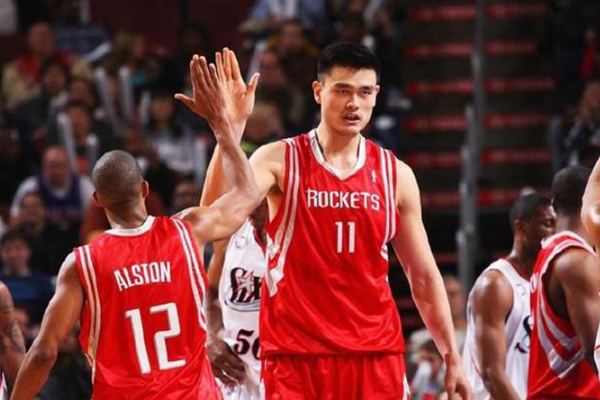 姚明入選過一陣嗎?